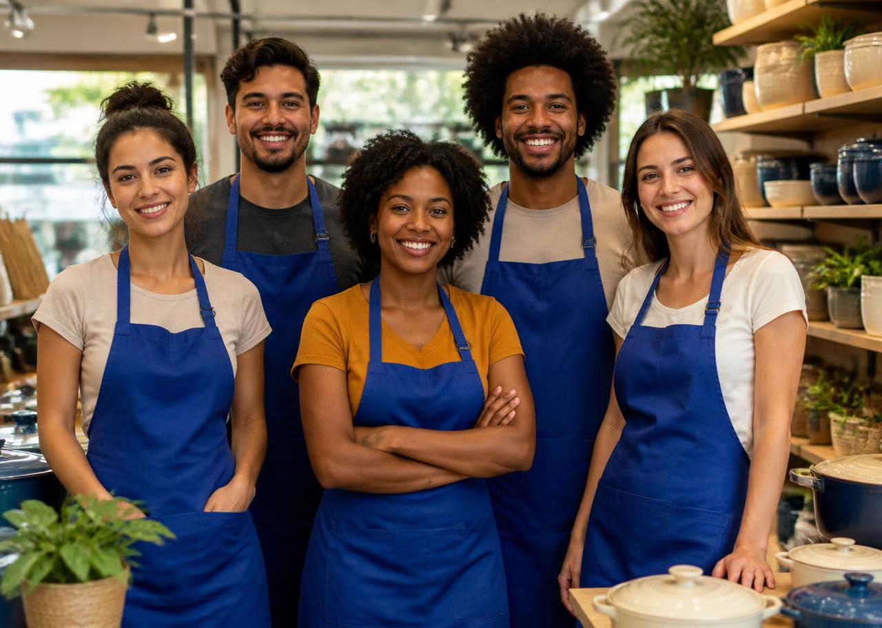 Equipe ilustrativa da Deltasul Utilidades